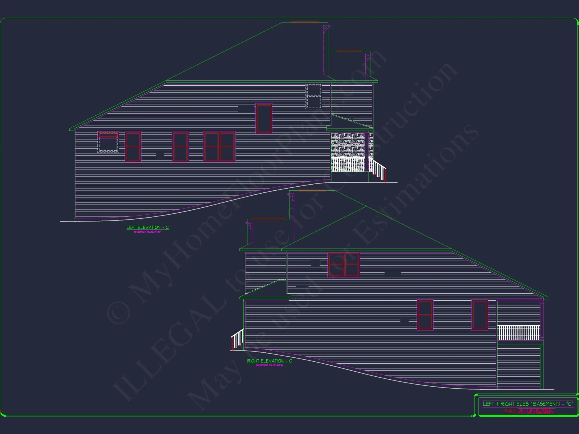"Two-story colonial-style house plan with 3-4 bedrooms"