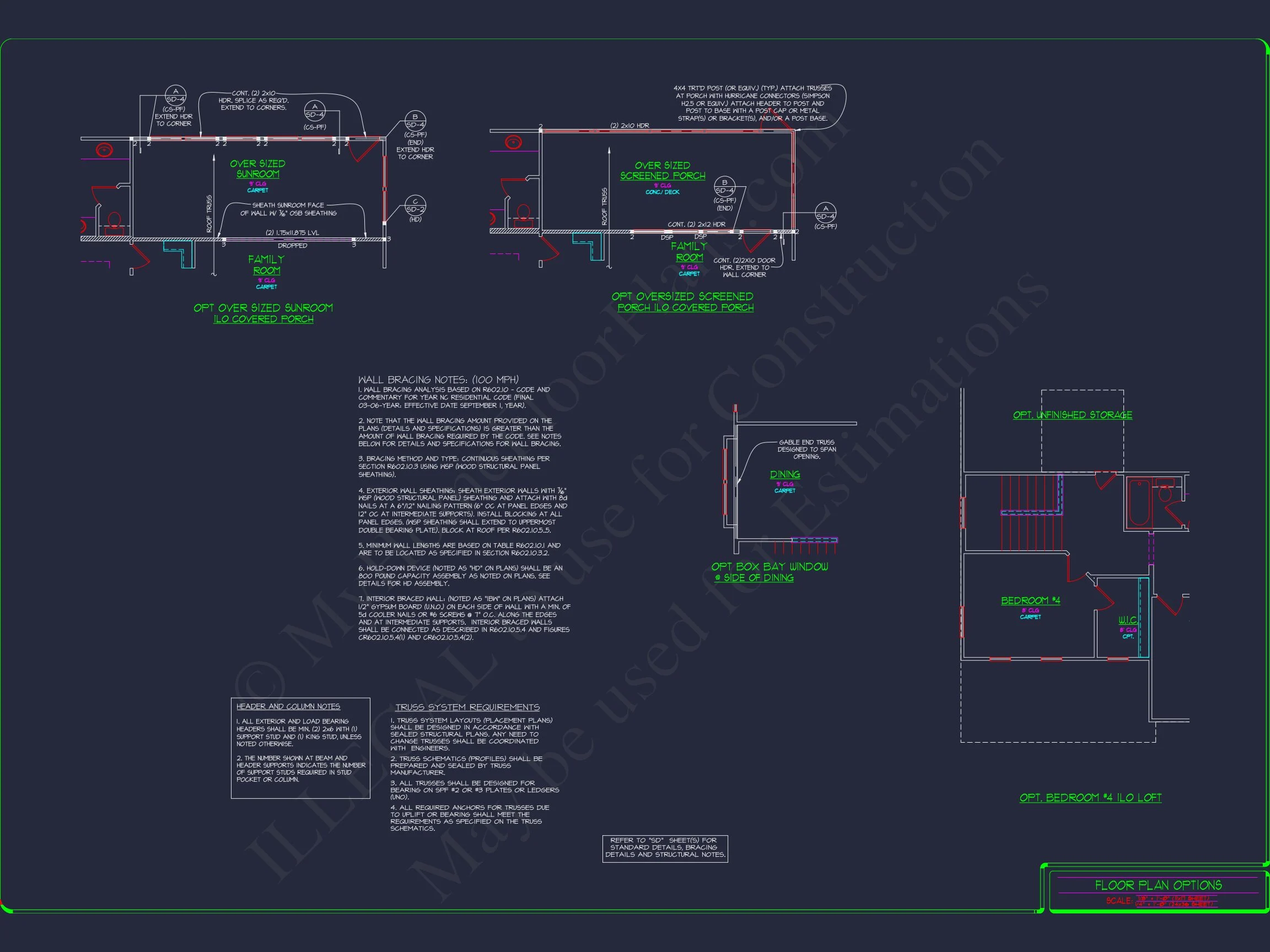 15-1254 HOUSE PLAN - 2-Story Colonial House Plan: 3-4 BR, 2344 Sq Ft, CAD 54 2-Story Colonial house Plan: 3-4 BR, 2344 Sq Ft, CAD
