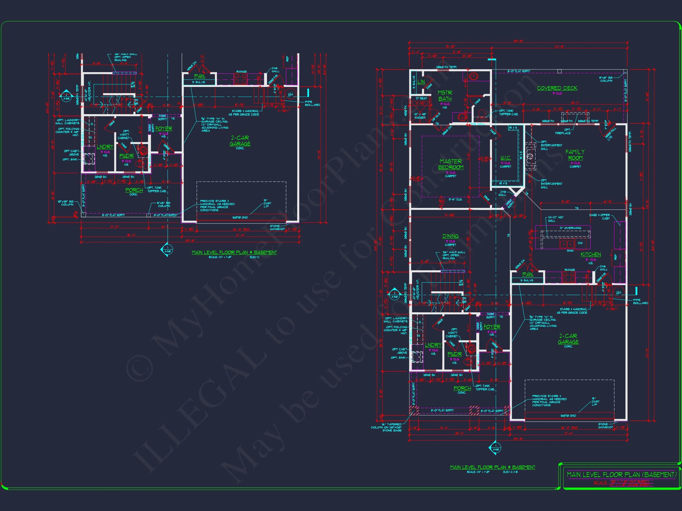 15-1254 HOUSE PLAN - 2-Story Colonial House Plan: 3-4 BR, 2344 Sq Ft, CAD 12 2-Story Colonial house Plan: 3-4 BR, 2344 Sq Ft, CAD