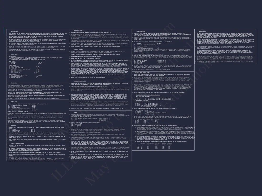 Coastal 3-Story Beach house Floor Plan: 4-Bed, CAD Blueprint
