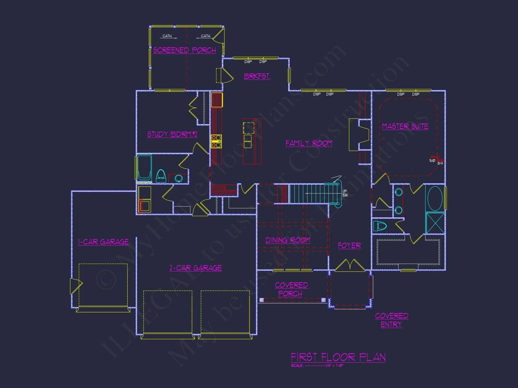 Traditional Craftsman house Plan: Floor Plan Designs & CAD