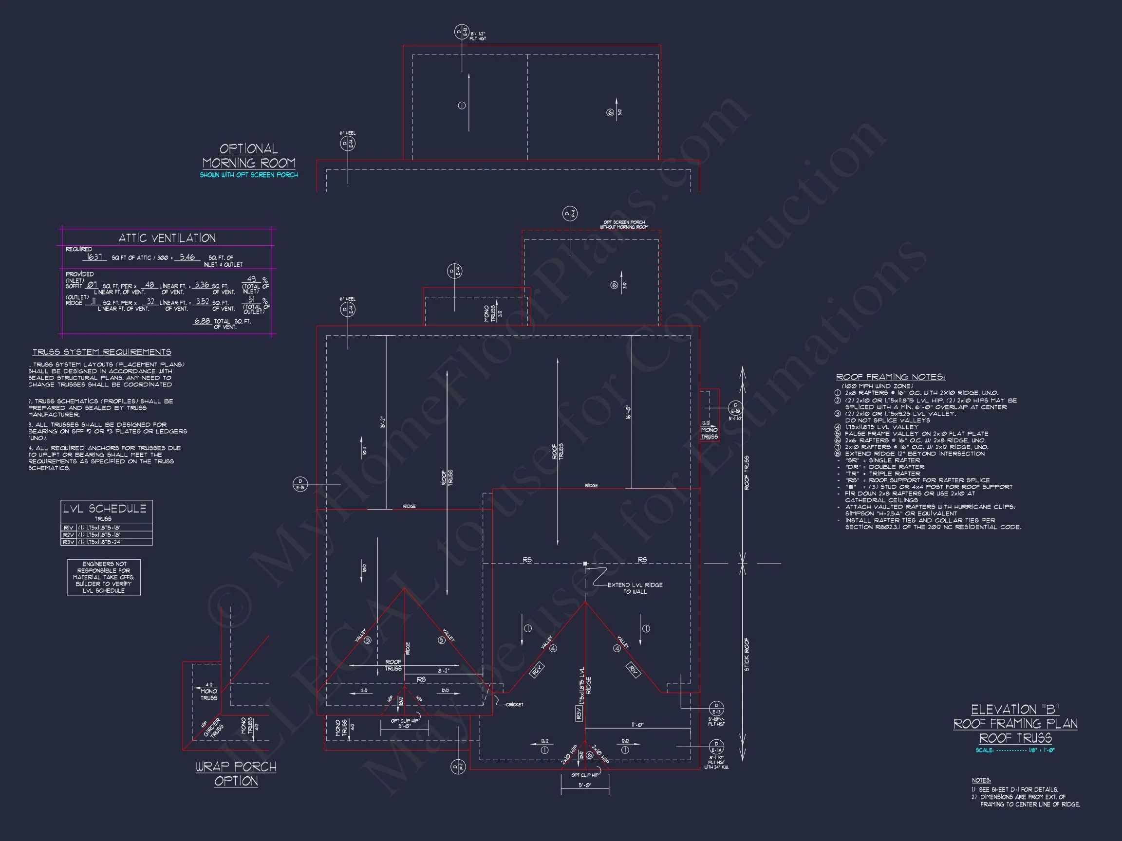 "2-story modern craftsman house plan and CAD blueprint with details"
