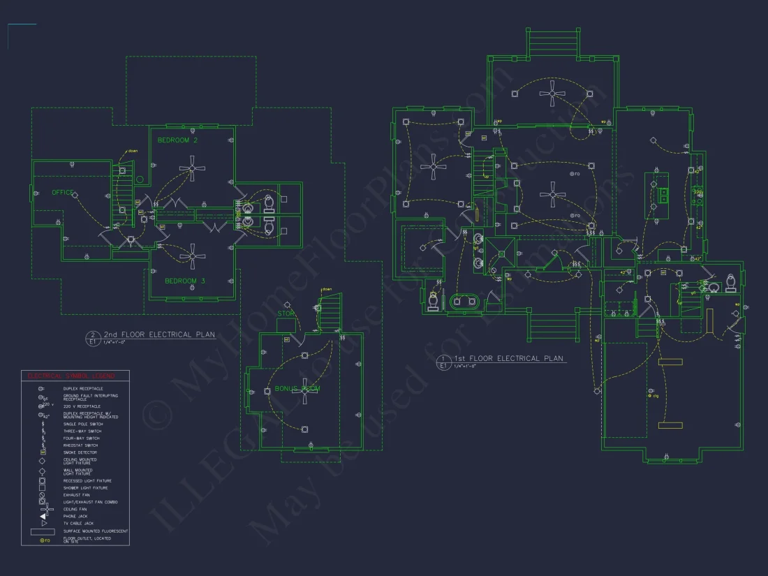 Craftsman house Floor Plan: 4 Bed, 3 Bath, 2, 796 Sq Ft
