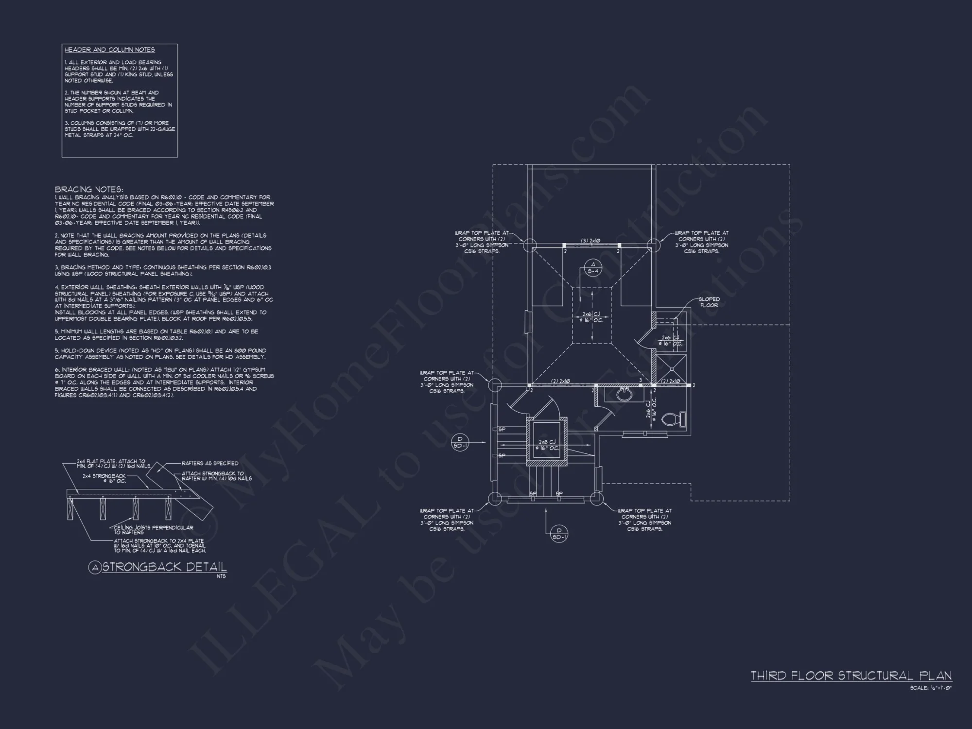 Beach house Floor Plan: 3-Story, 4 BR Coastal Blueprint