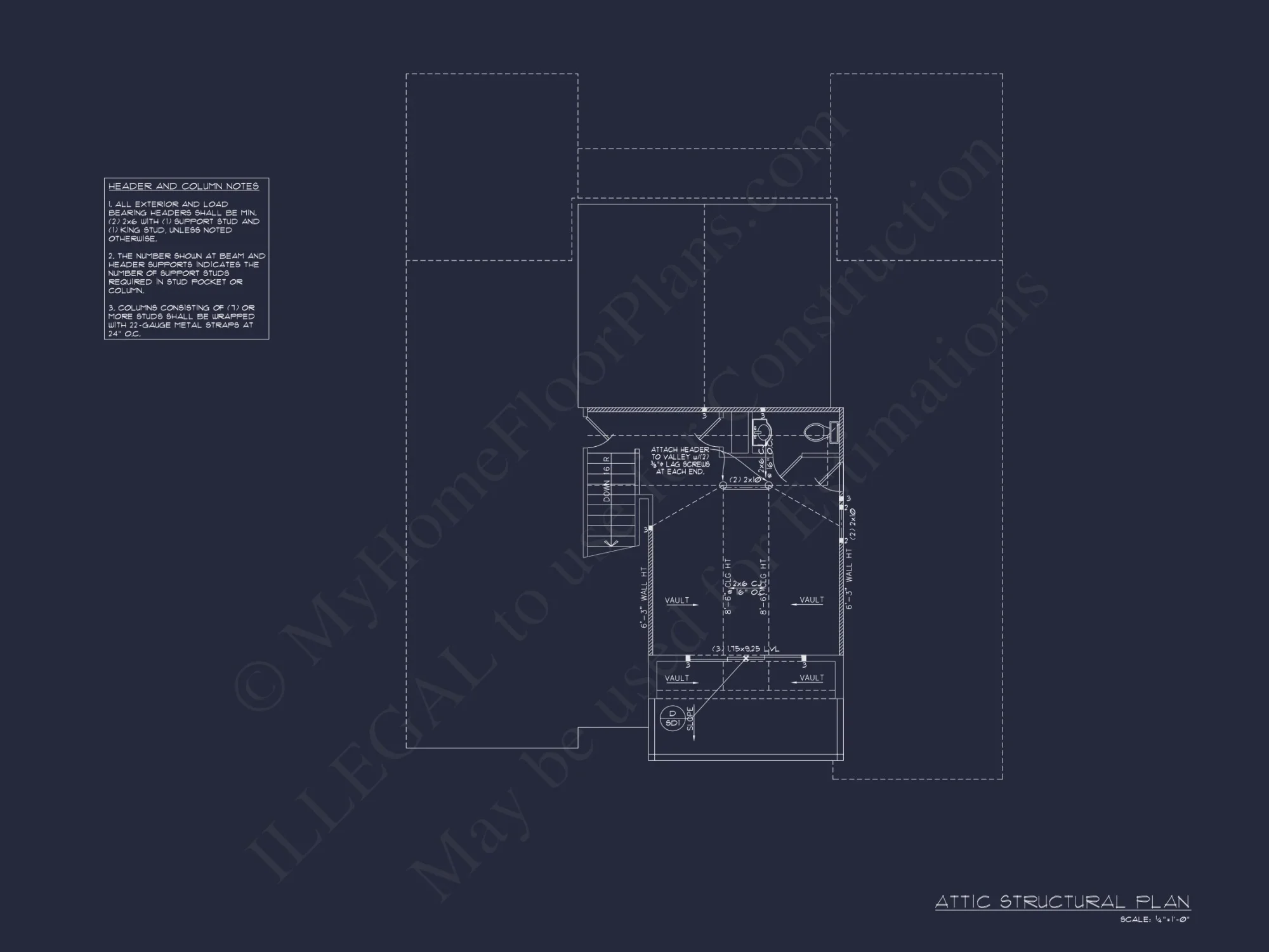 Coastal 4-Story house Floor Plan: 4-Bed, 3-Bath, CAD Blueprint