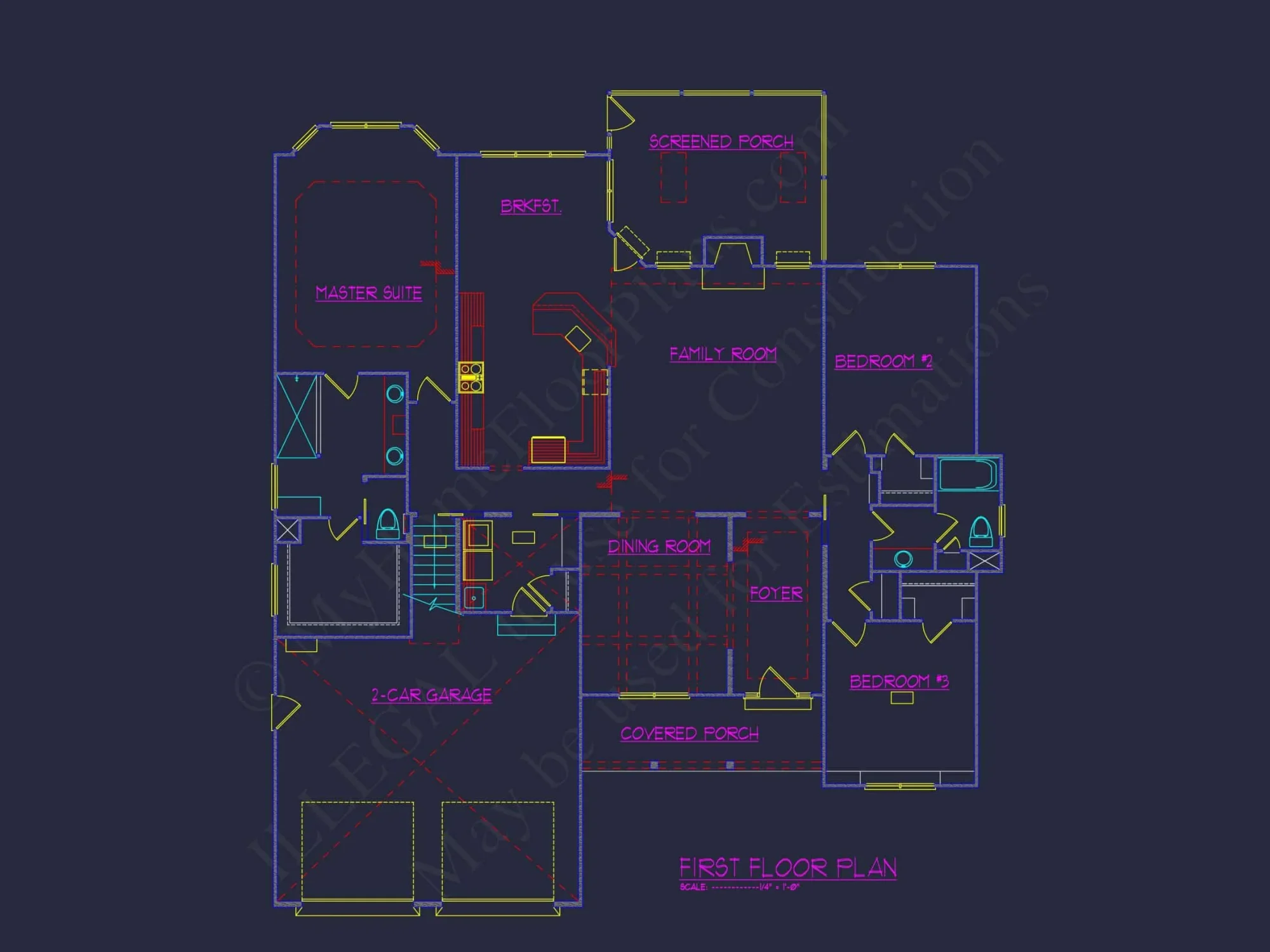house Plan with Floor Plan, Blueprint, CAD & Designs