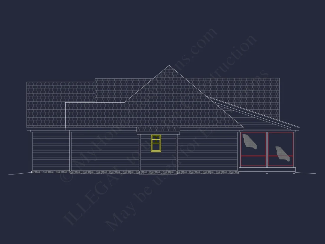 house Plan with Floor Plan, Blueprint, CAD & Designs