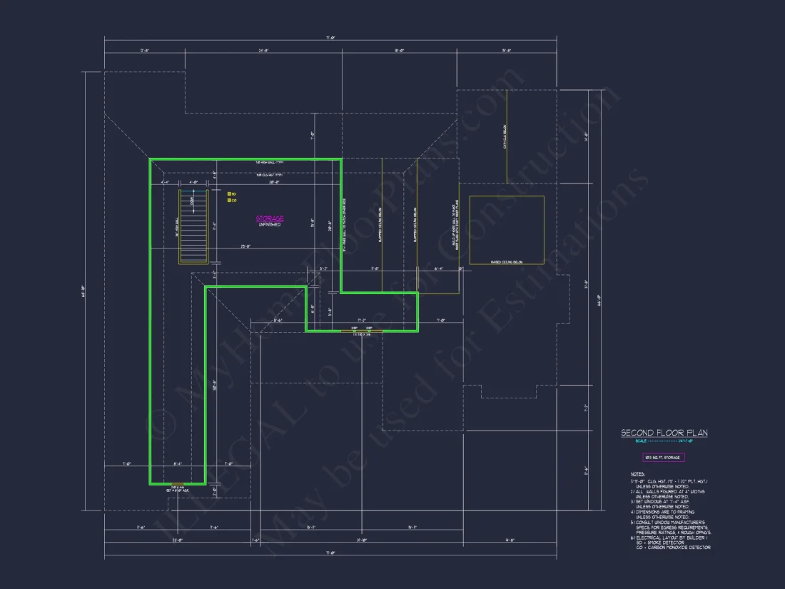 Stunning house Plan Blueprint with Floor Designs and CAD