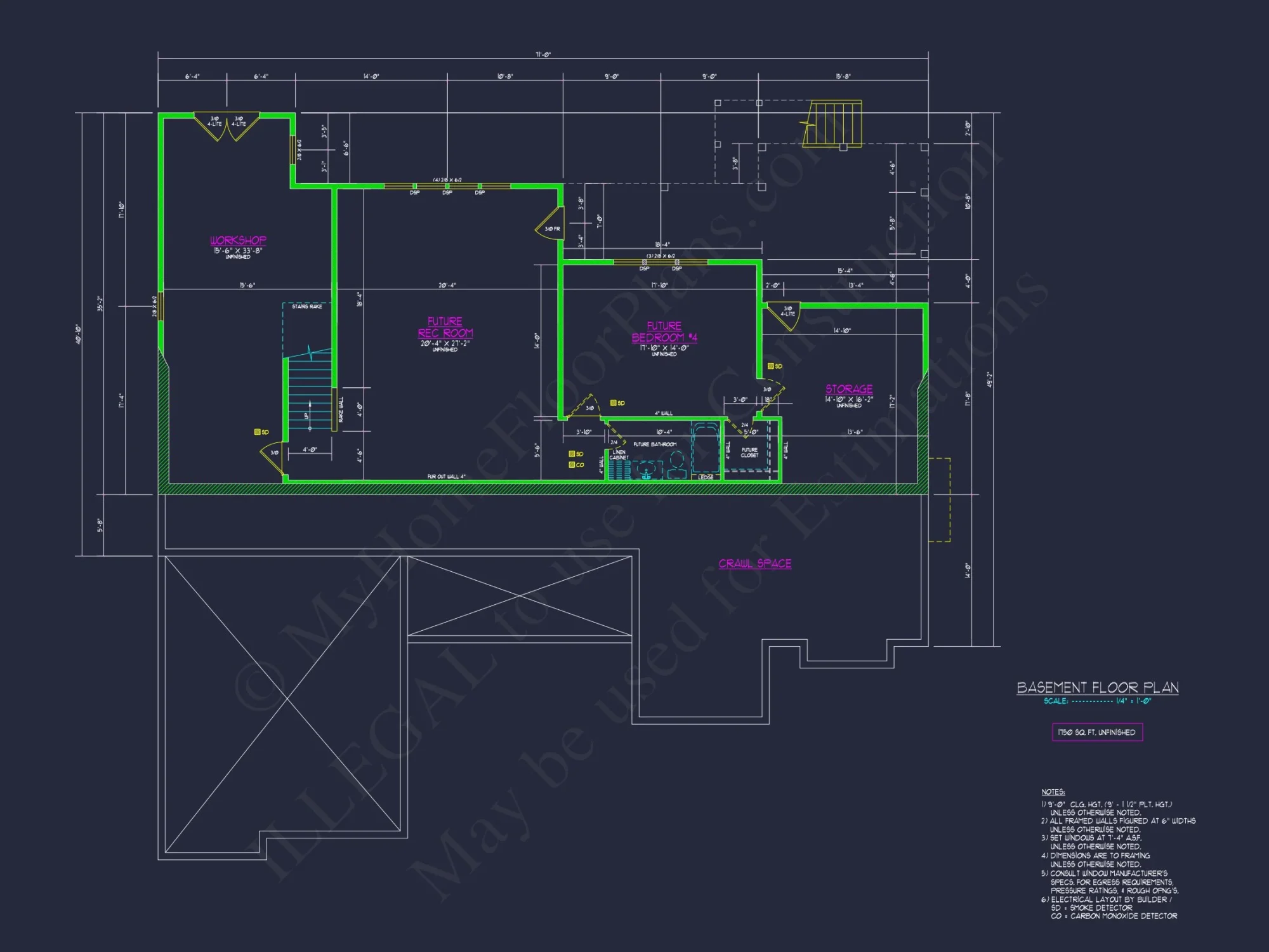 Stunning house Plan Blueprint with Floor Designs and CAD