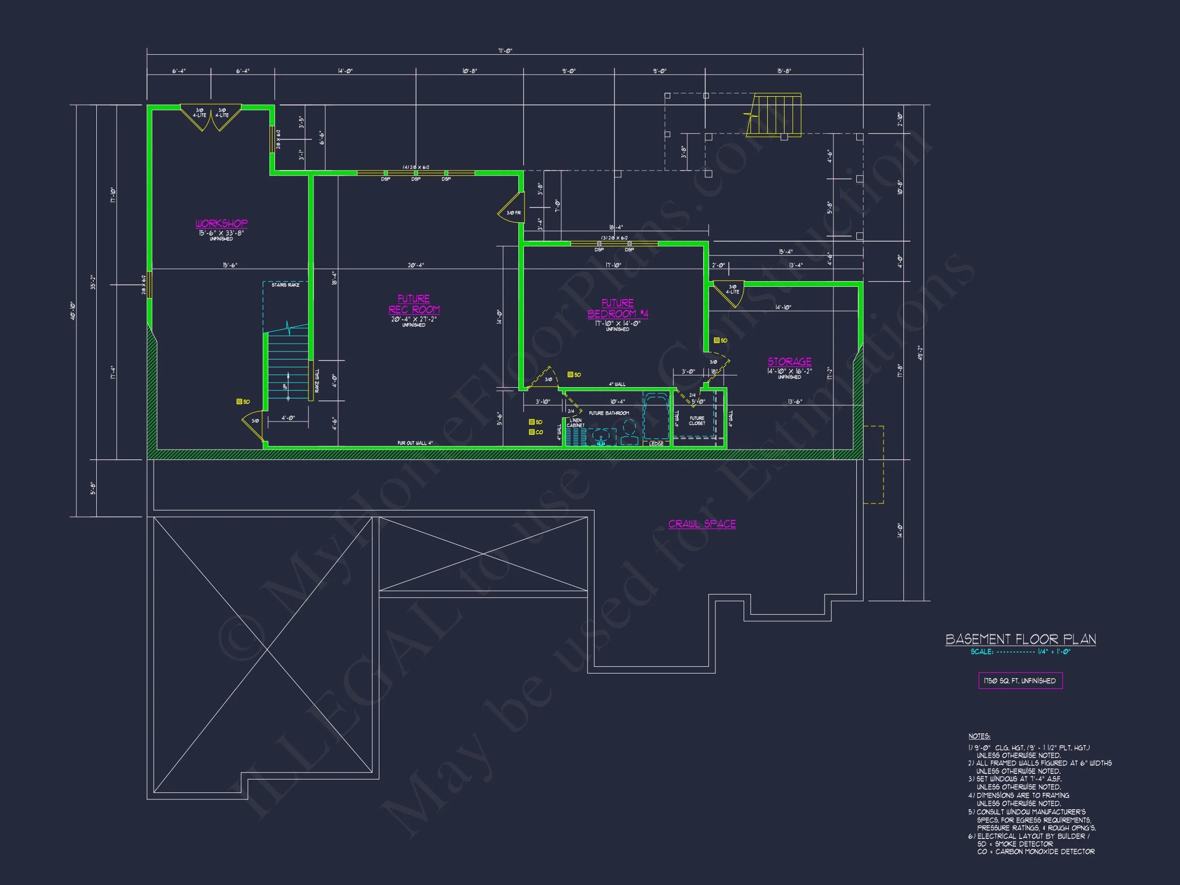 Stunning house Plan Blueprint with Floor Designs and CAD