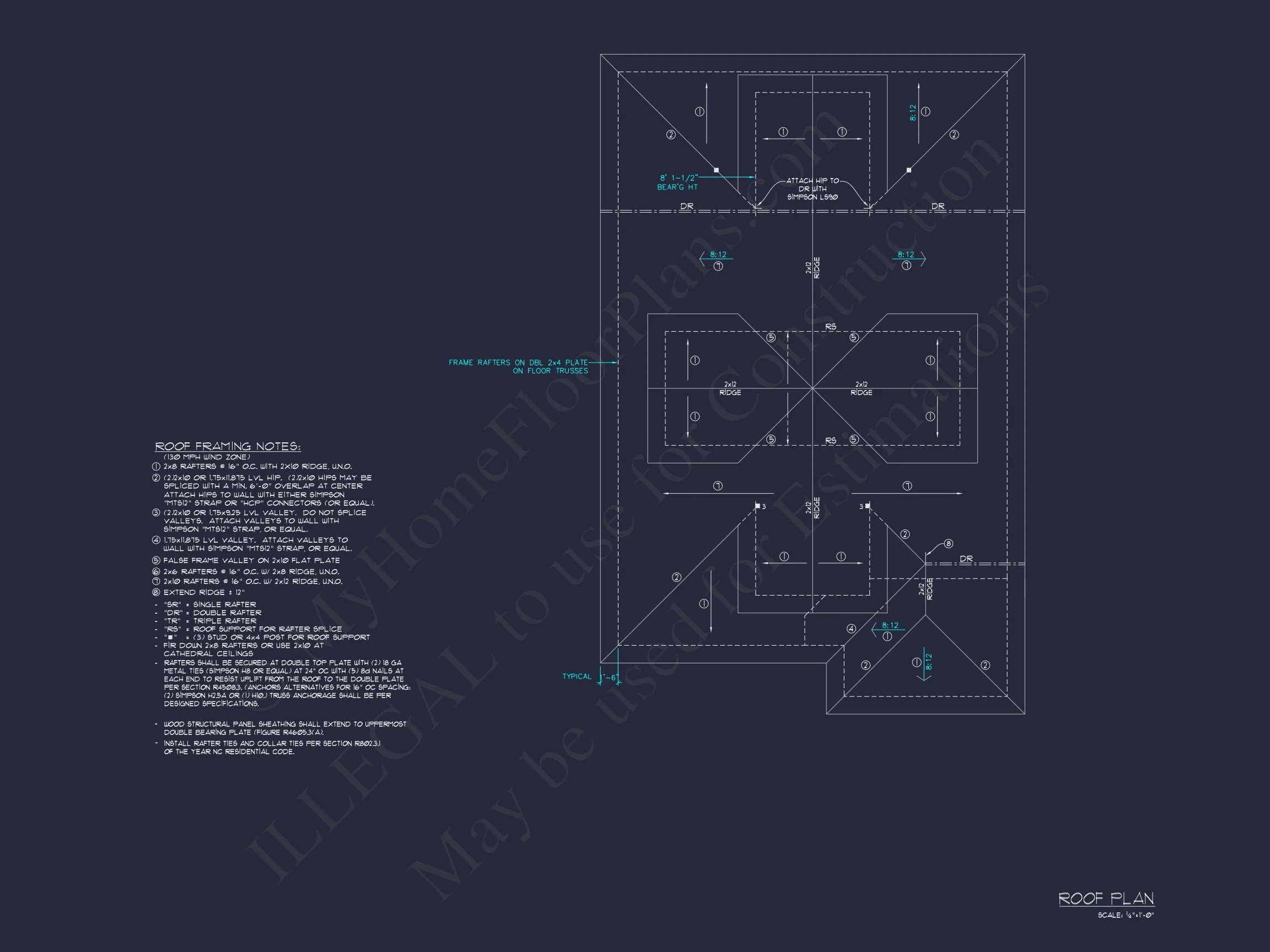 14-1463 HOUSE PLAN - Modern Farmhouse Coastal Plan - 3-Bed, 2.5-Bath, 1880 SF 12 Coastal 2.5-Story house Plan: 4 Bed, 3 Bath, Open Floor