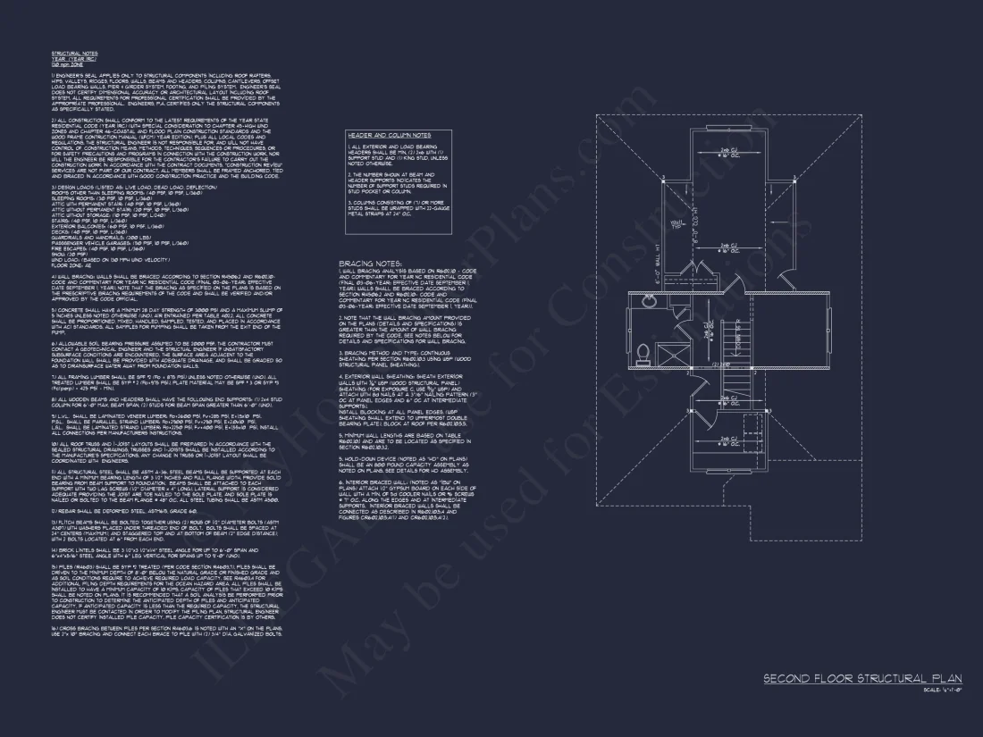 Coastal 2.5-Story house Plan: 4 Bed, 3 Bath, Open Floor