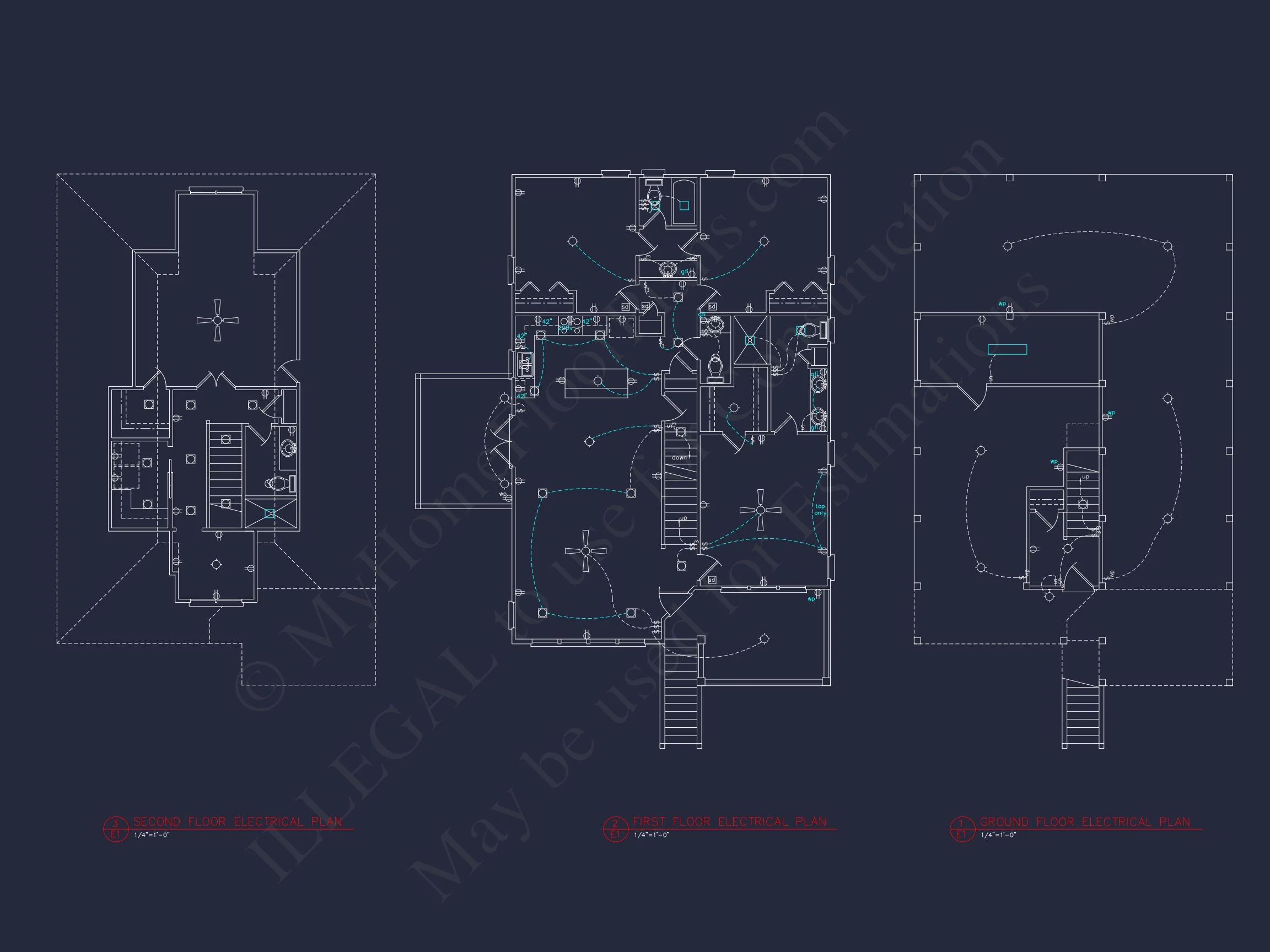 14-1463 HOUSE PLAN - Modern Farmhouse Coastal Plan - 3-Bed, 2.5-Bath, 1880 SF 7 Coastal 2.5-Story house Plan: 4 Bed, 3 Bath, Open Floor