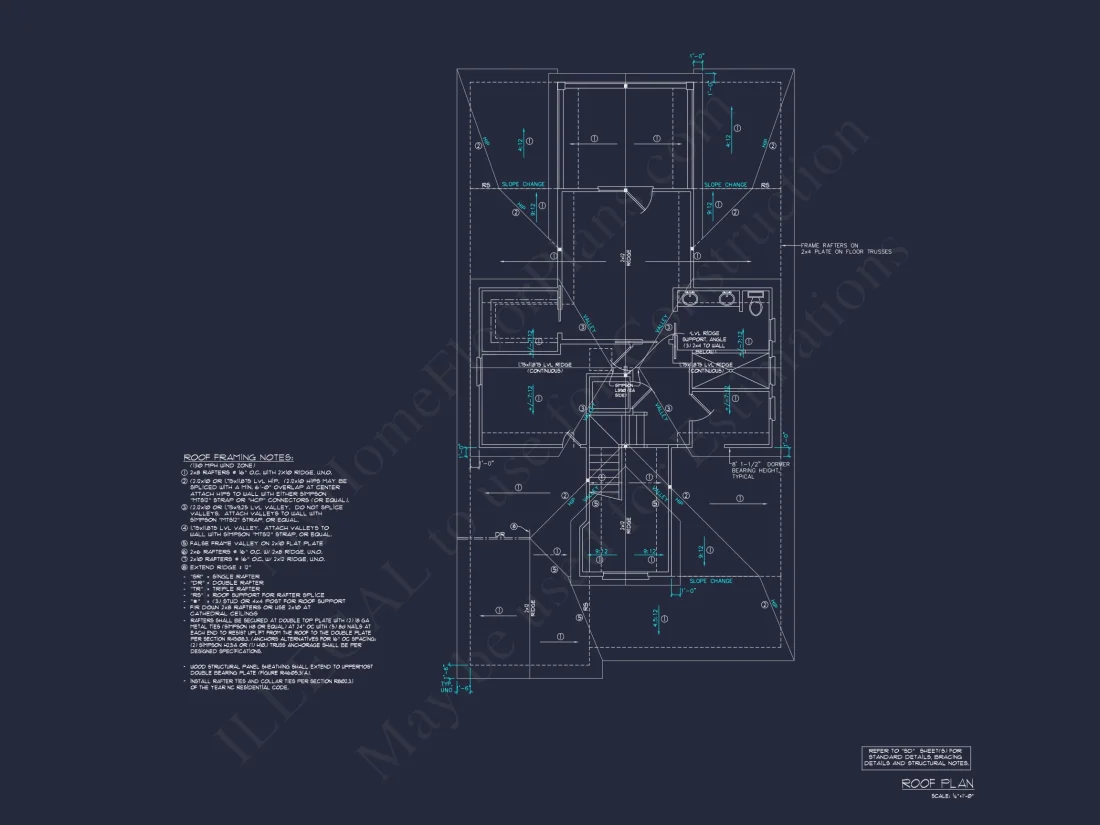 Coastal 3-Story house Plan: 3 Bed, 3 Bath, Elevator, CAD