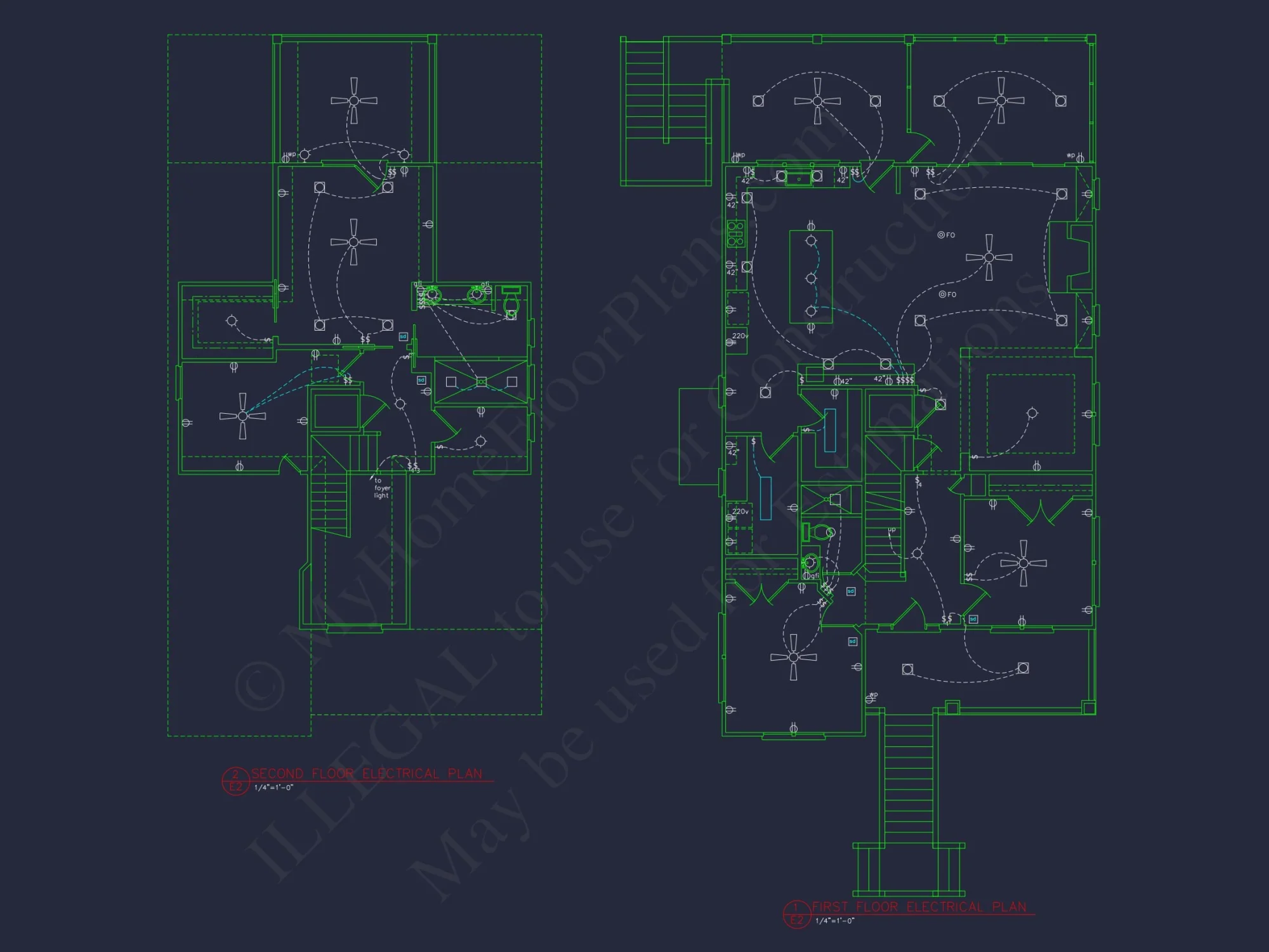 Coastal 3-Story house Plan: 3 Bed, 3 Bath, Elevator, CAD