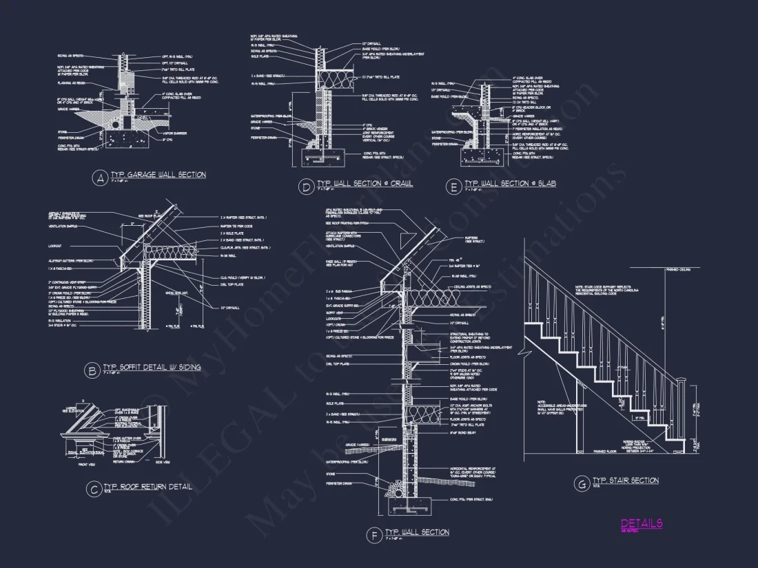 Stunning Architectural house Floor Plan with CAD Design