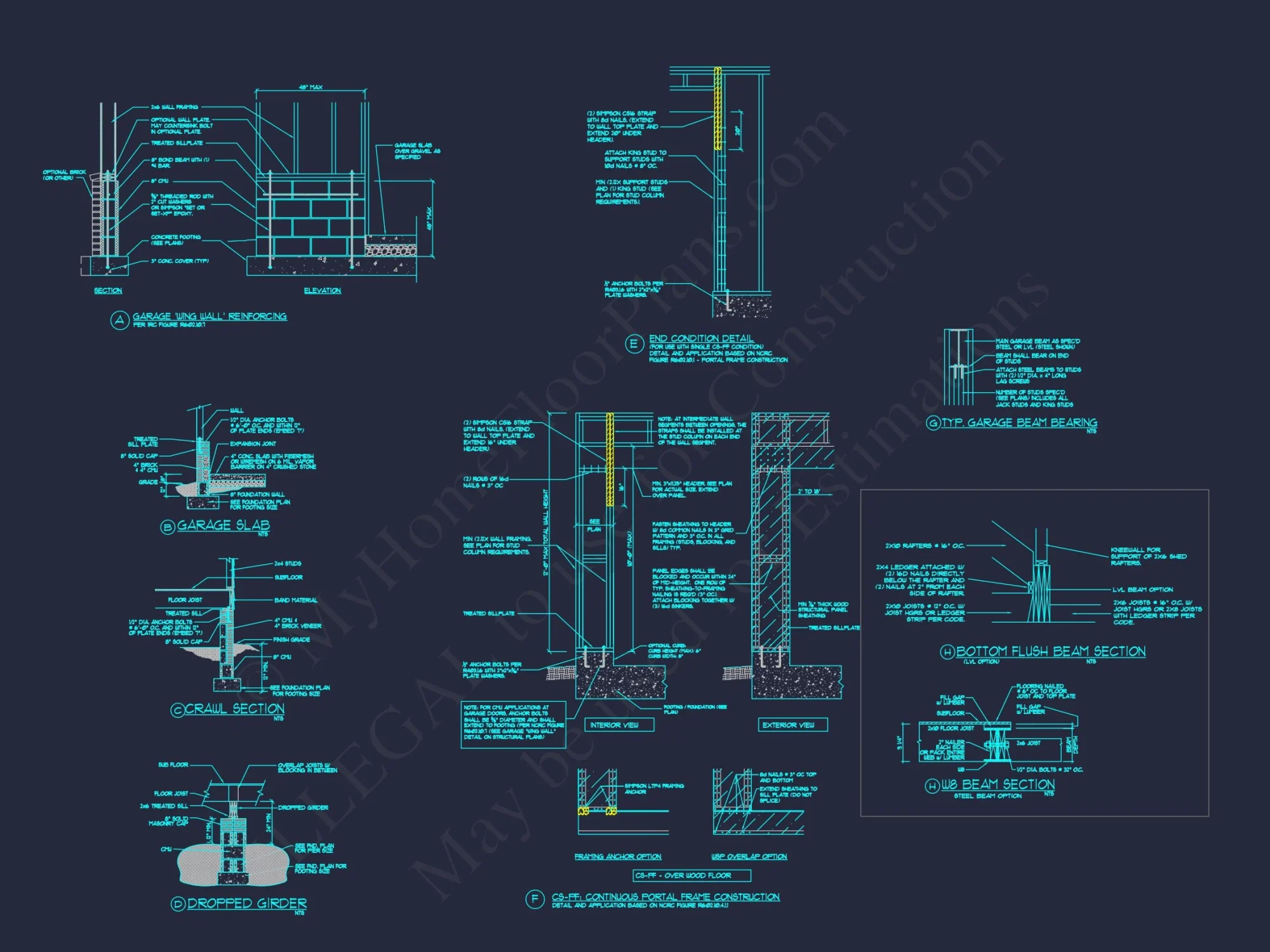 Stunning Architectural house Floor Plan with CAD Design