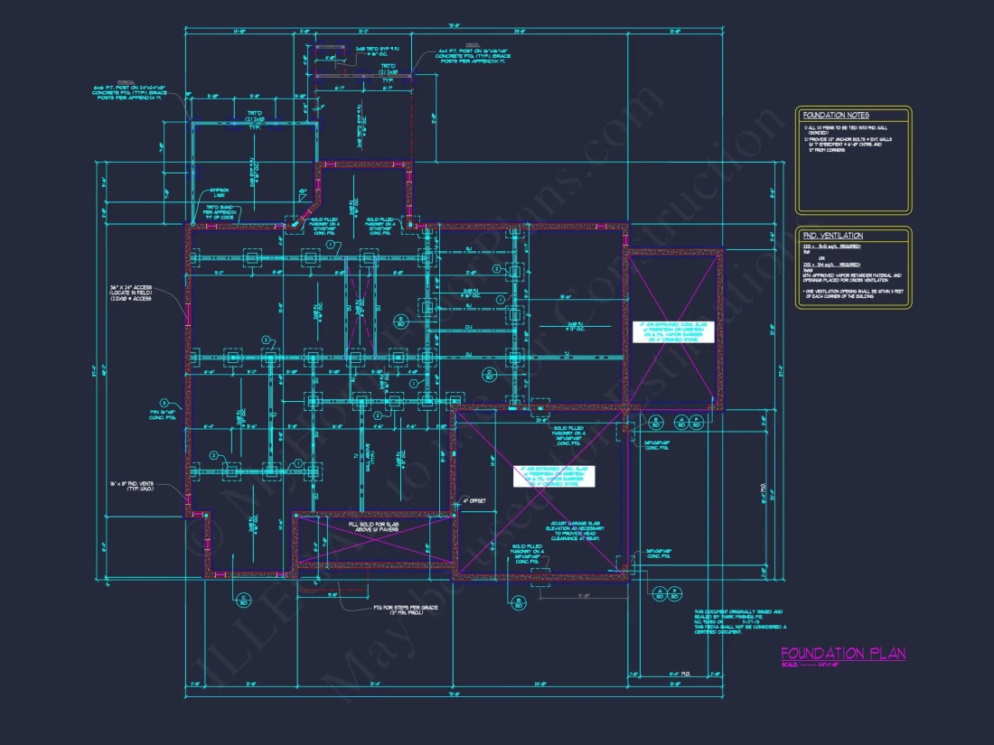 Stunning Architectural house Floor Plan with CAD Design
