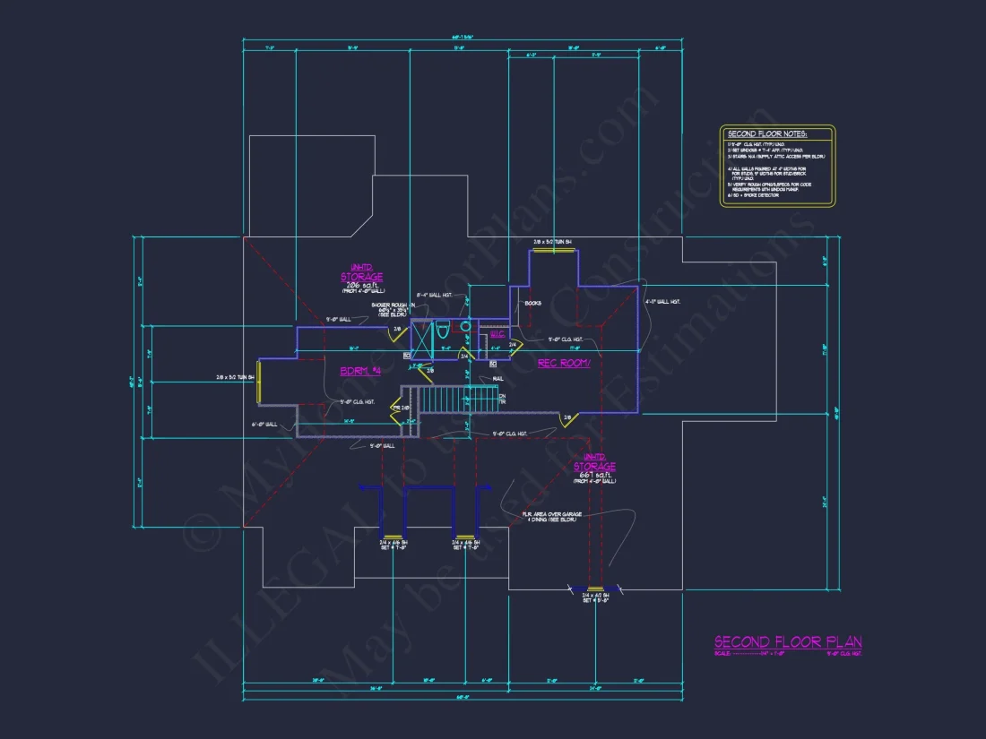 Stunning Architectural house Floor Plan with CAD Design