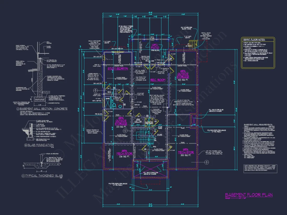 Custom house Plan with 3 Floors – CAD Architectural Designs