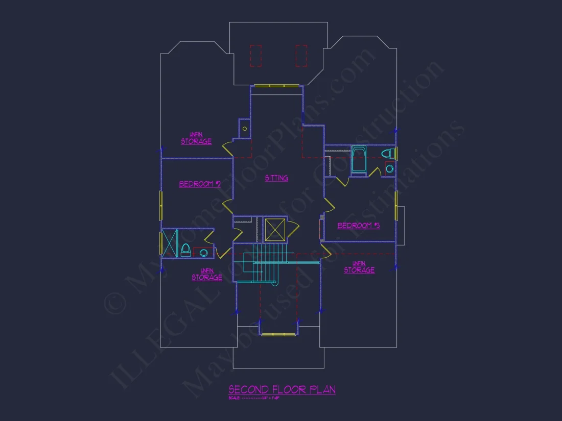 Custom house Plan with 3 Floors – CAD Architectural Designs