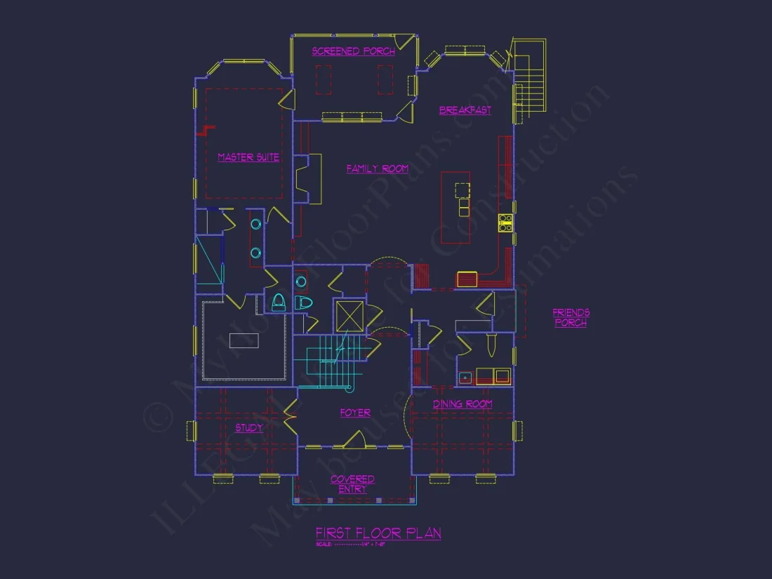 Custom house Plan with 3 Floors – CAD Architectural Designs