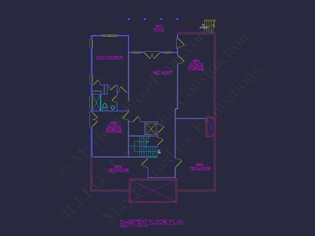Custom house Plan with 3 Floors – CAD Architectural Designs