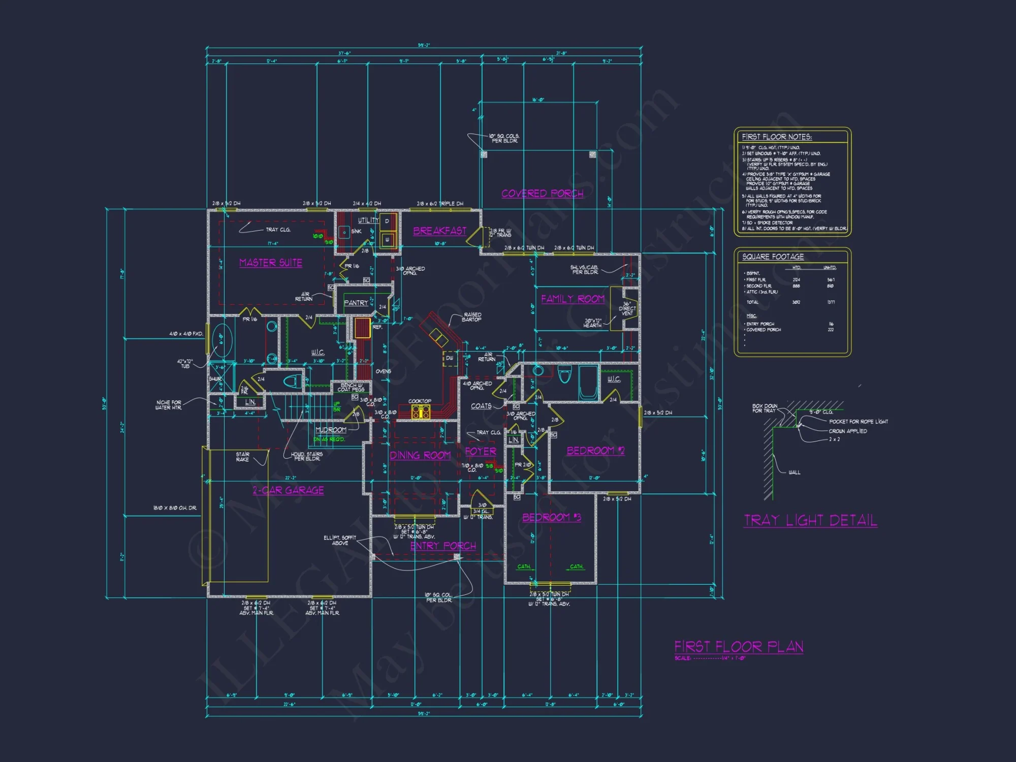 Custom house Design: Floor Plan, Architecture, CAD Blueprint