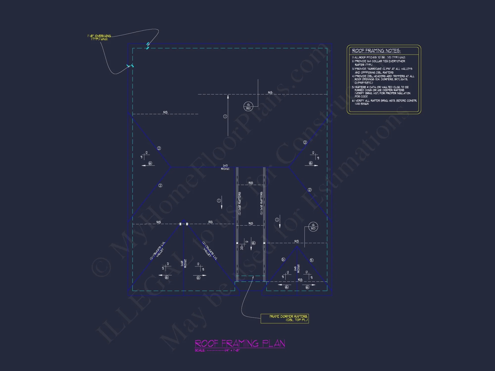 house Floor Plan with 4 Bedrooms, 2 Stories, and CAD Designs
