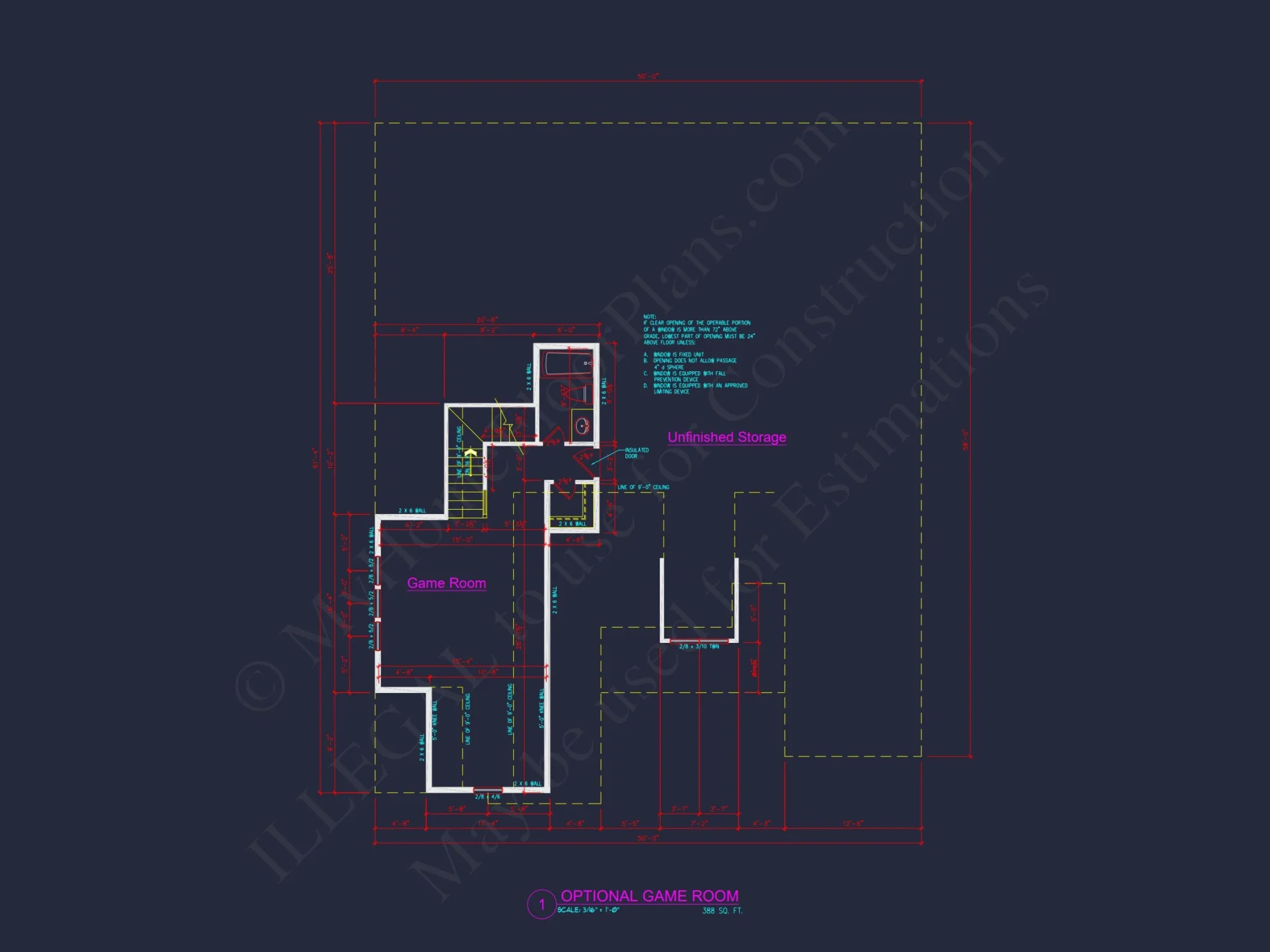 Detailed house Floor Plan Blueprint with CAD Designs