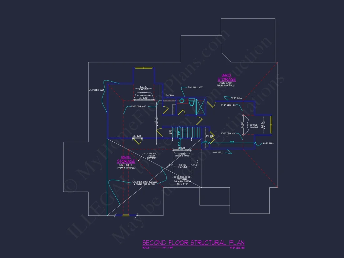 4-Bedroom Southern house Plan with Open Floor Designs