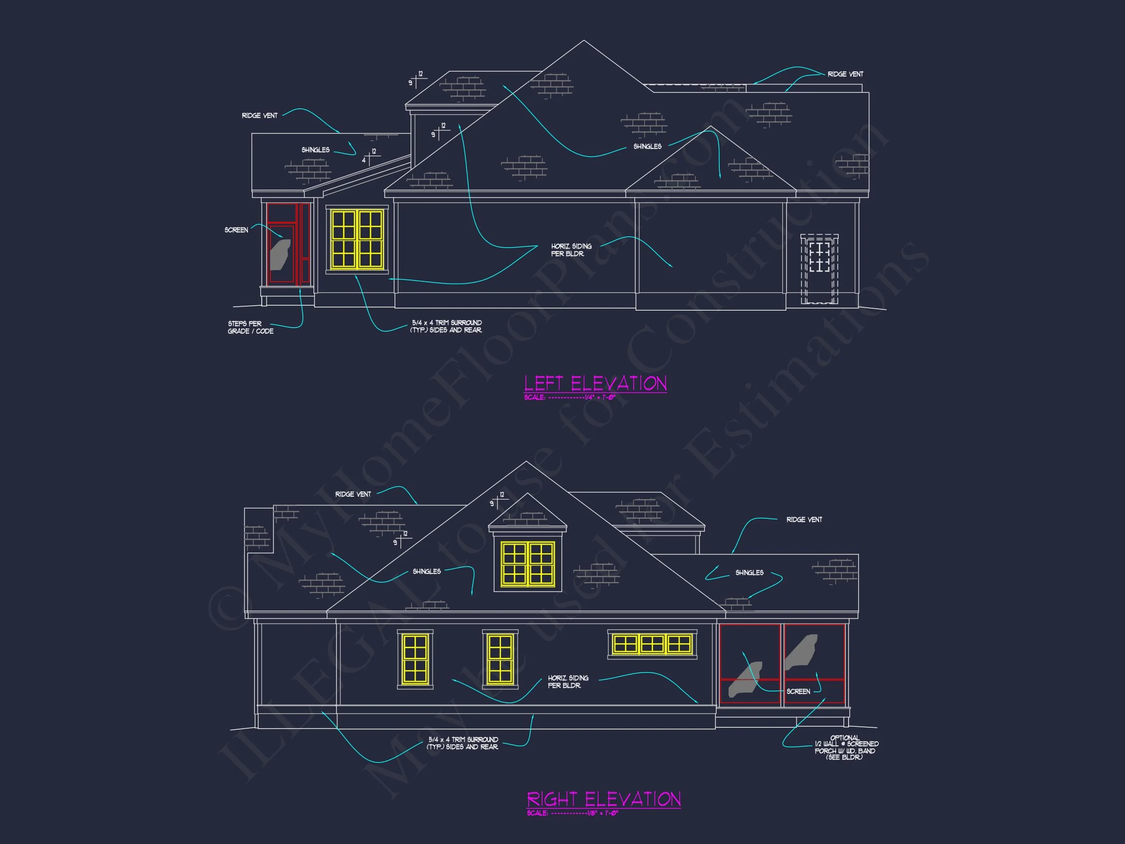 13-1517 HOUSE PLAN - Craftsman House Plan - 4-Bed, 3-Bath, 2,860 SF 3 4-Bedroom Southern house Plan with Open Floor Designs