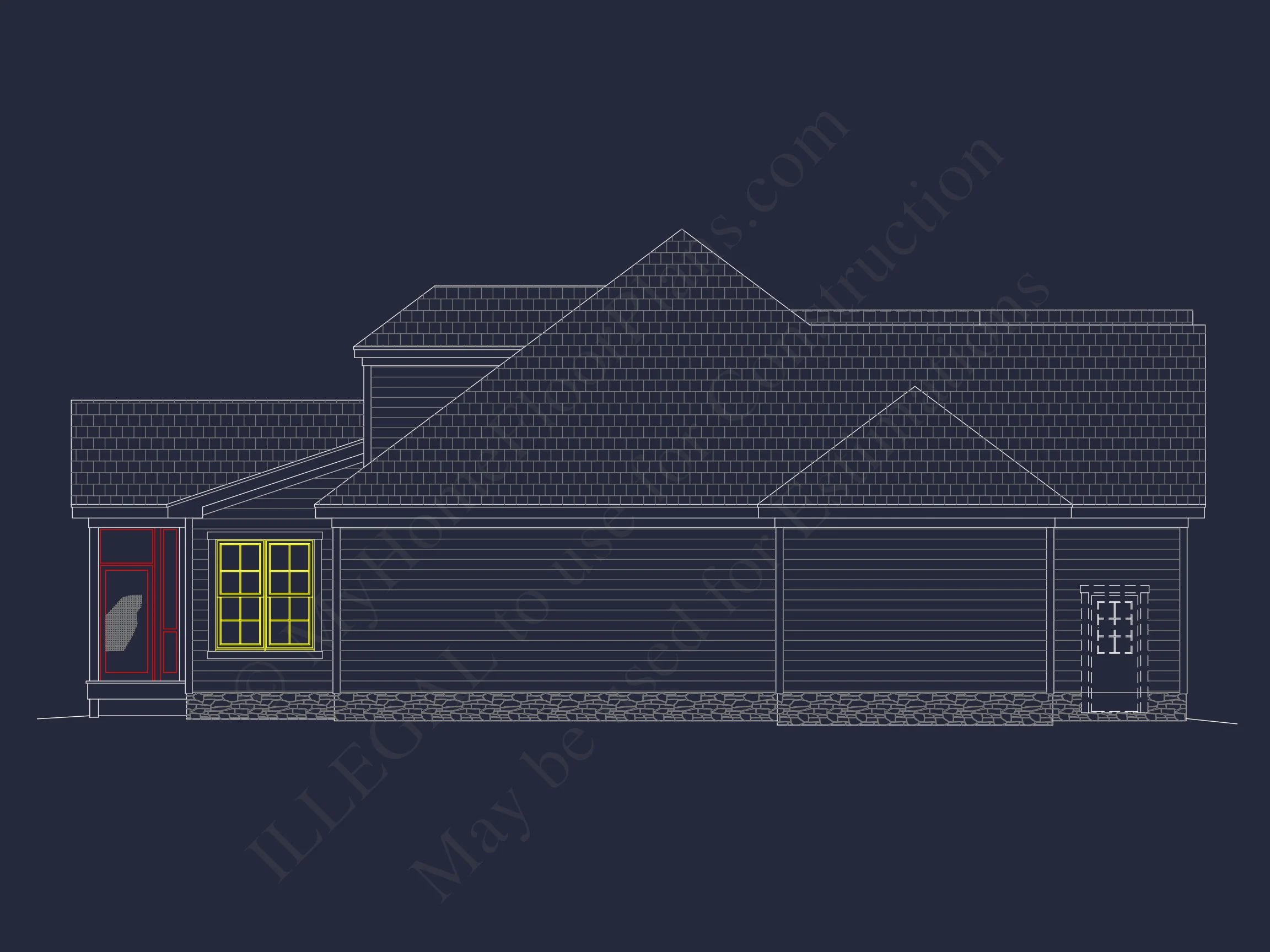 13-1517 HOUSE PLAN - Craftsman House Plan - 4-Bed, 3-Bath, 2,860 SF 6 4-Bedroom Southern house Plan with Open Floor Designs