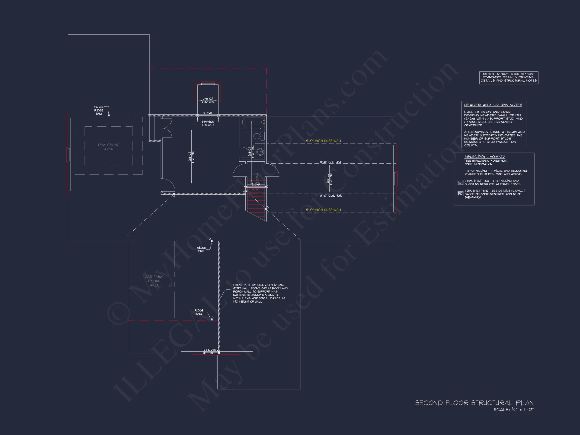 13-1366 HOUSE PLAN - Craftsman Ranch House Plan - 3-Bed, 3-Bath, 2500 SF 12 Charming house Plan with Spacious Floor Plan and CAD Design