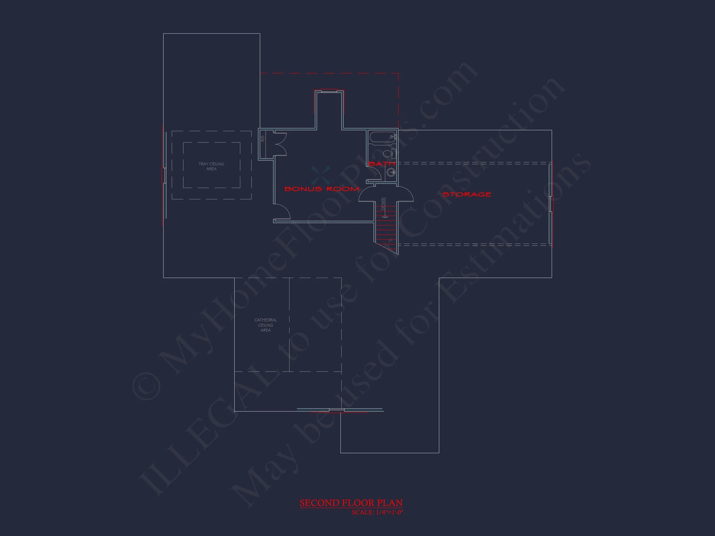 13-1366 HOUSE PLAN - Craftsman Ranch House Plan - 3-Bed, 3-Bath, 2500 SF 5 Charming house Plan with Spacious Floor Plan and CAD Design