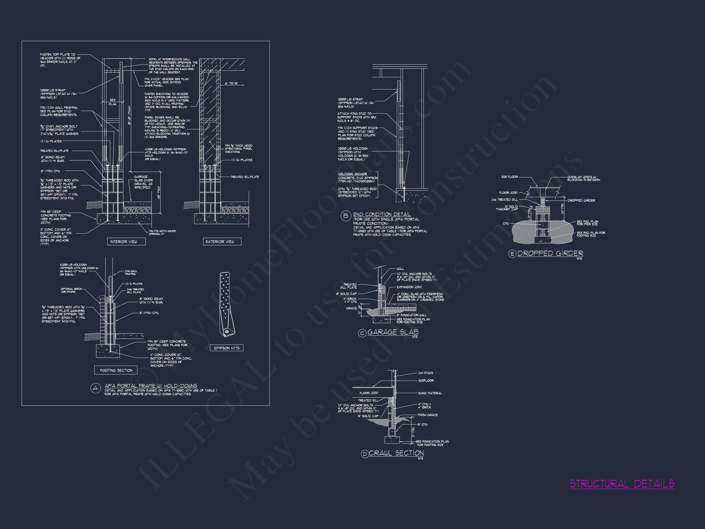 13-1339 HOUSE PLAN - Craftsman House Plan - 4-Bed, 3-Bath, 2,755 SF 12 Modern Craftsman house Plan with CAD Blueprints & Designs