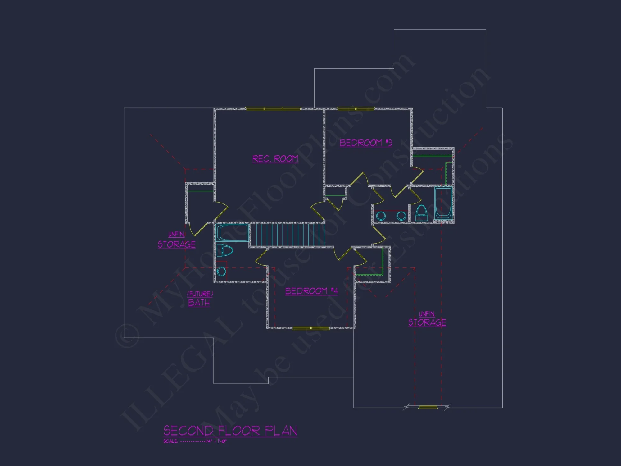 Modern Craftsman house Plan with CAD Blueprints & Designs