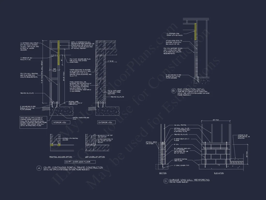 Customizable house Plan with Floor Plans & CAD Designs