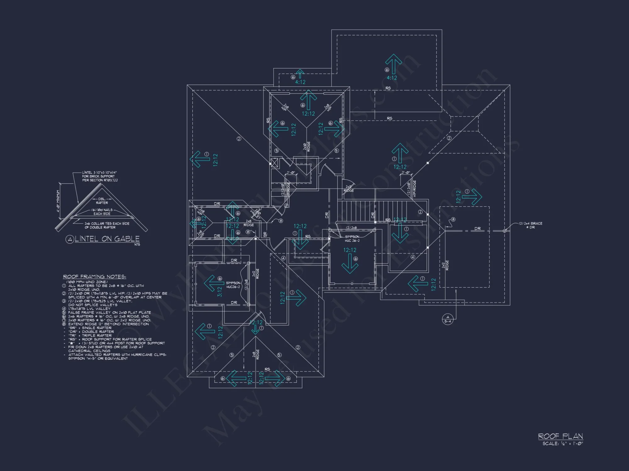 Customizable house Plan with Floor Plans & CAD Designs