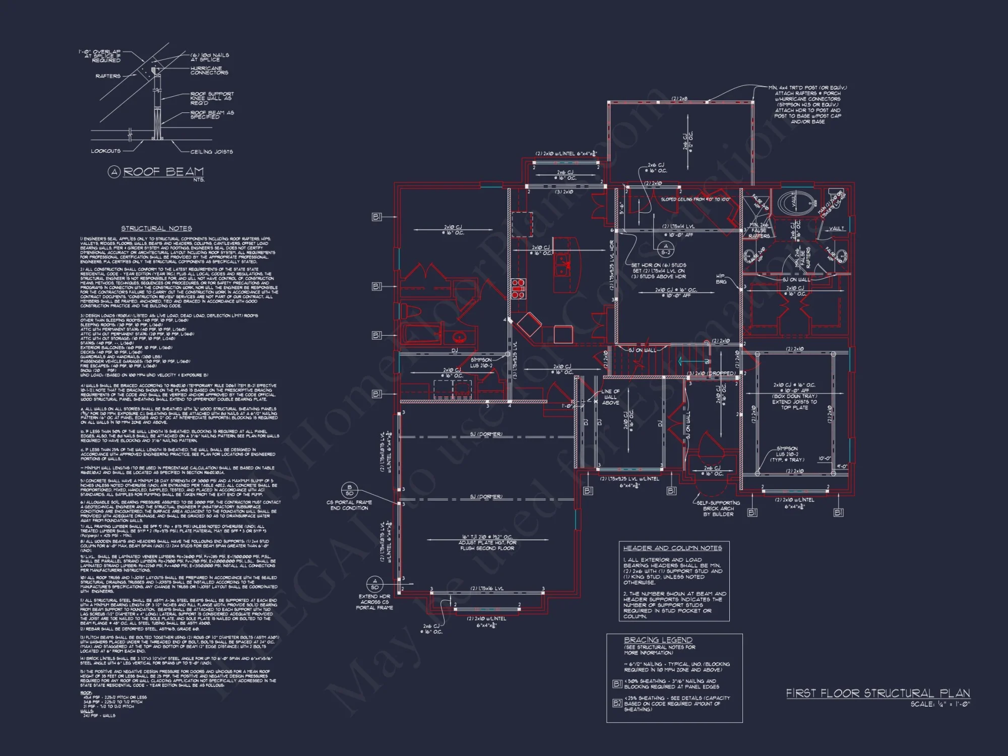 Customizable house Plan with Floor Plans & CAD Designs