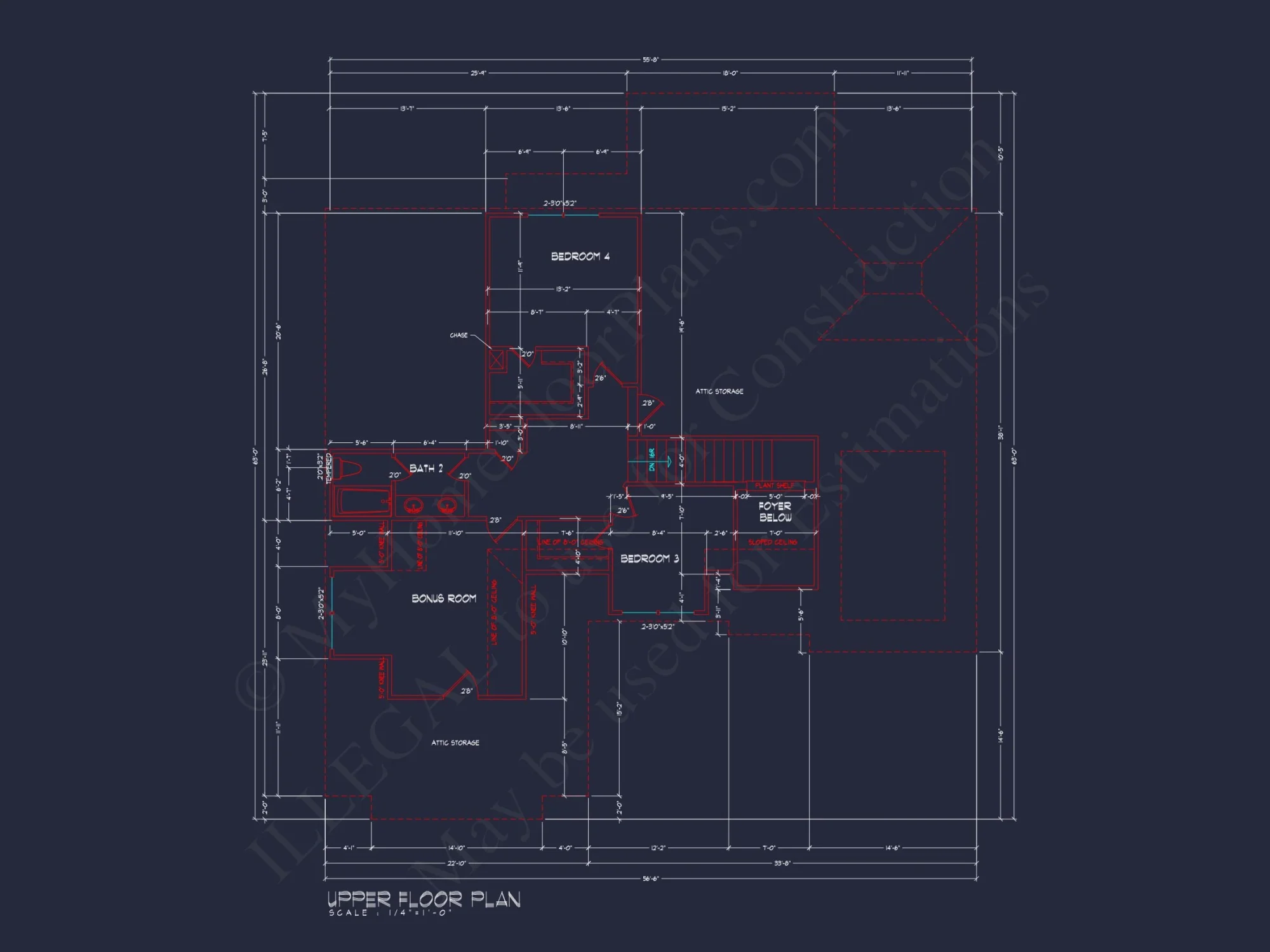 Customizable house Plan with Floor Plans & CAD Designs