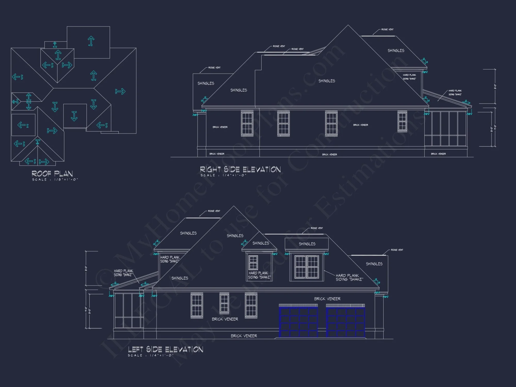 Customizable house Plan with Floor Plans & CAD Designs