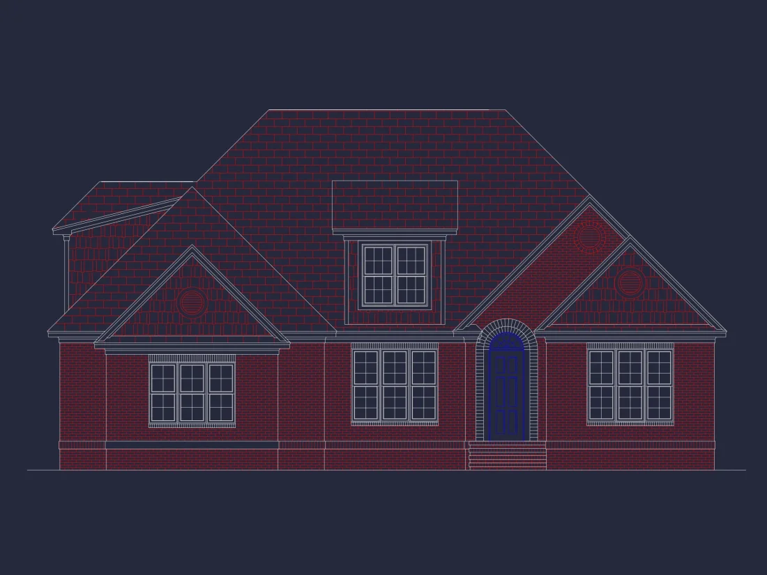 Customizable house Plan with Floor Plans & CAD Designs