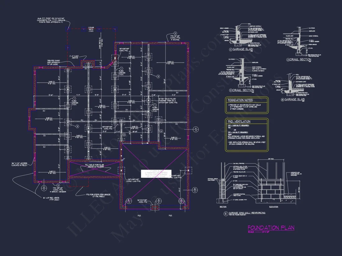 Two-story house Plan with Modern Craftsman Blueprint Designs