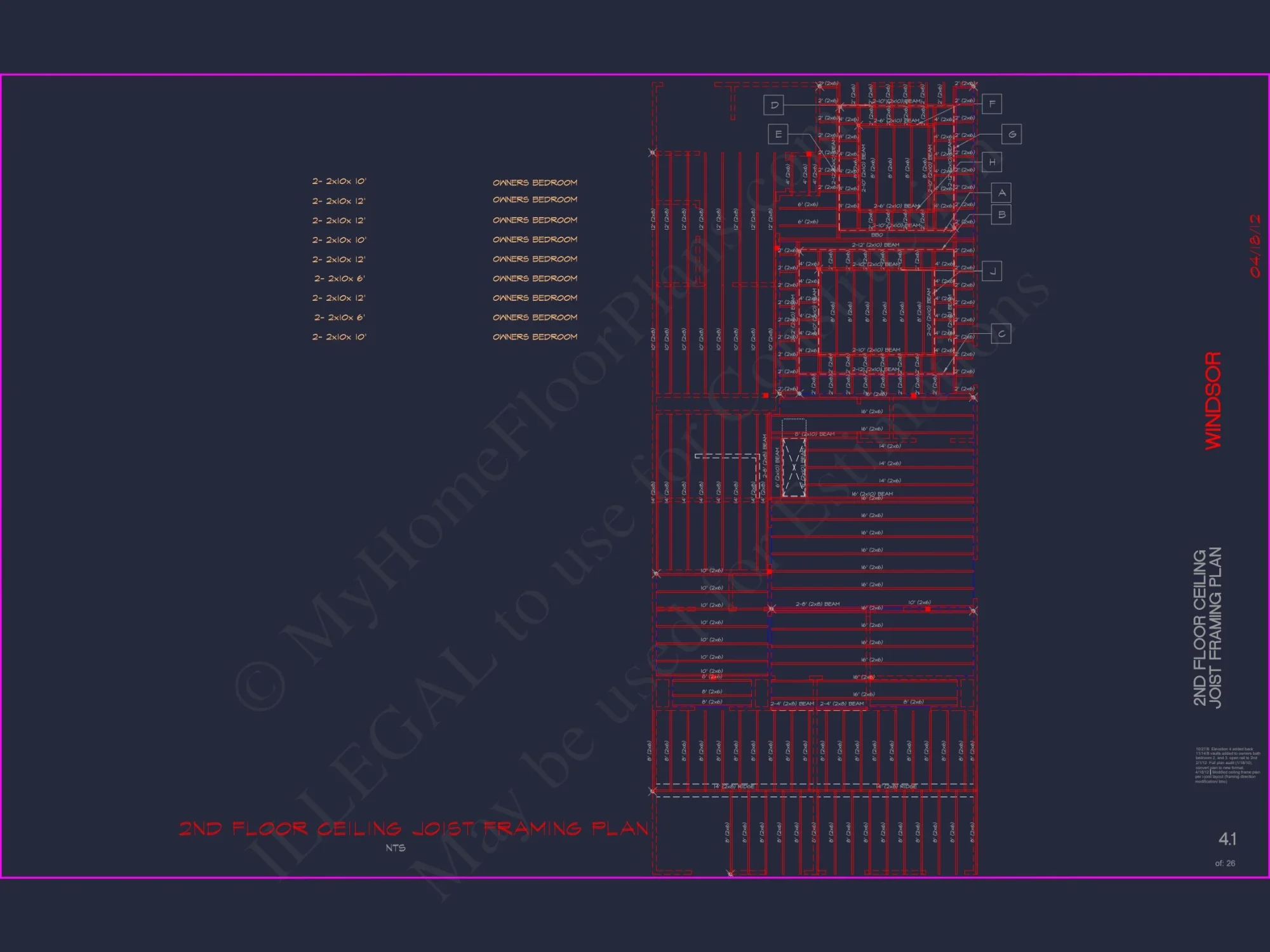 Modern Suburban house Design with 5 Bedrooms & 2-Car Garage