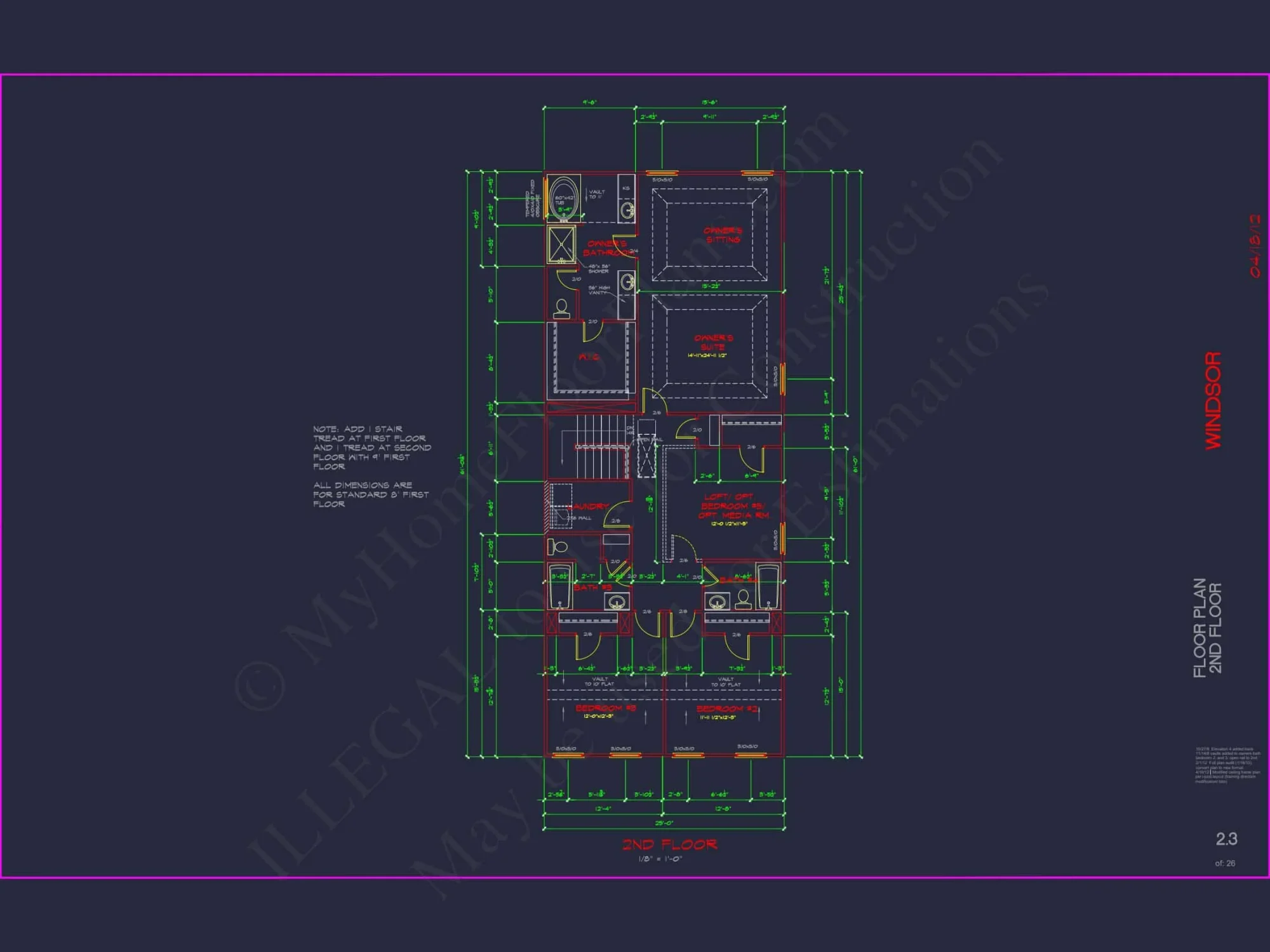 Modern Suburban house Design with 5 Bedrooms & 2-Car Garage