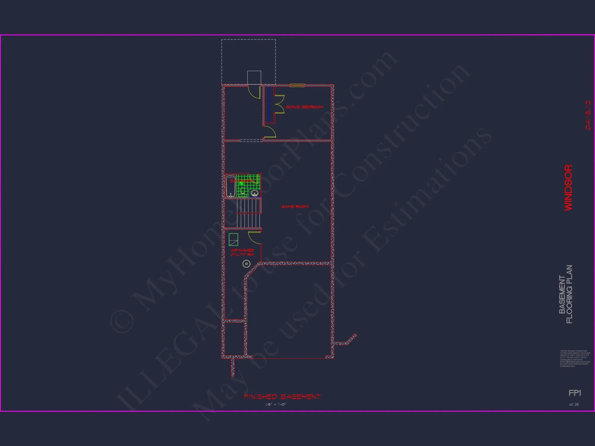 Modern Suburban house Design with 5 Bedrooms & 2-Car Garage