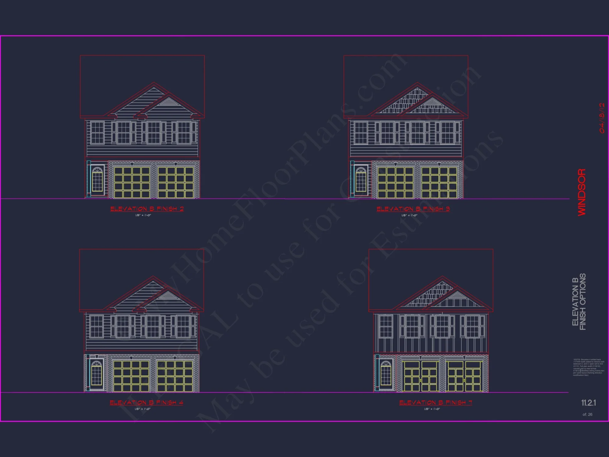 Modern Suburban house Design with 5 Bedrooms & 2-Car Garage