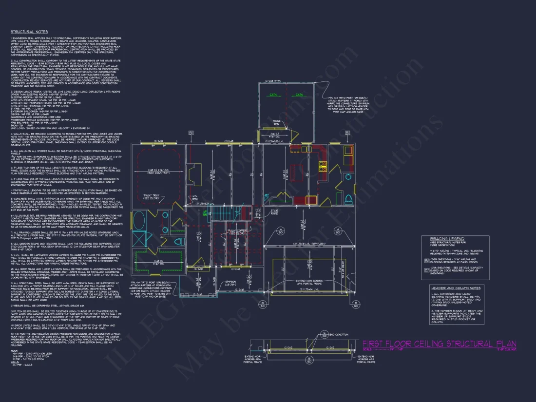 Unique 4-Bedroom house Plan with CAD Designs & Floor Plans