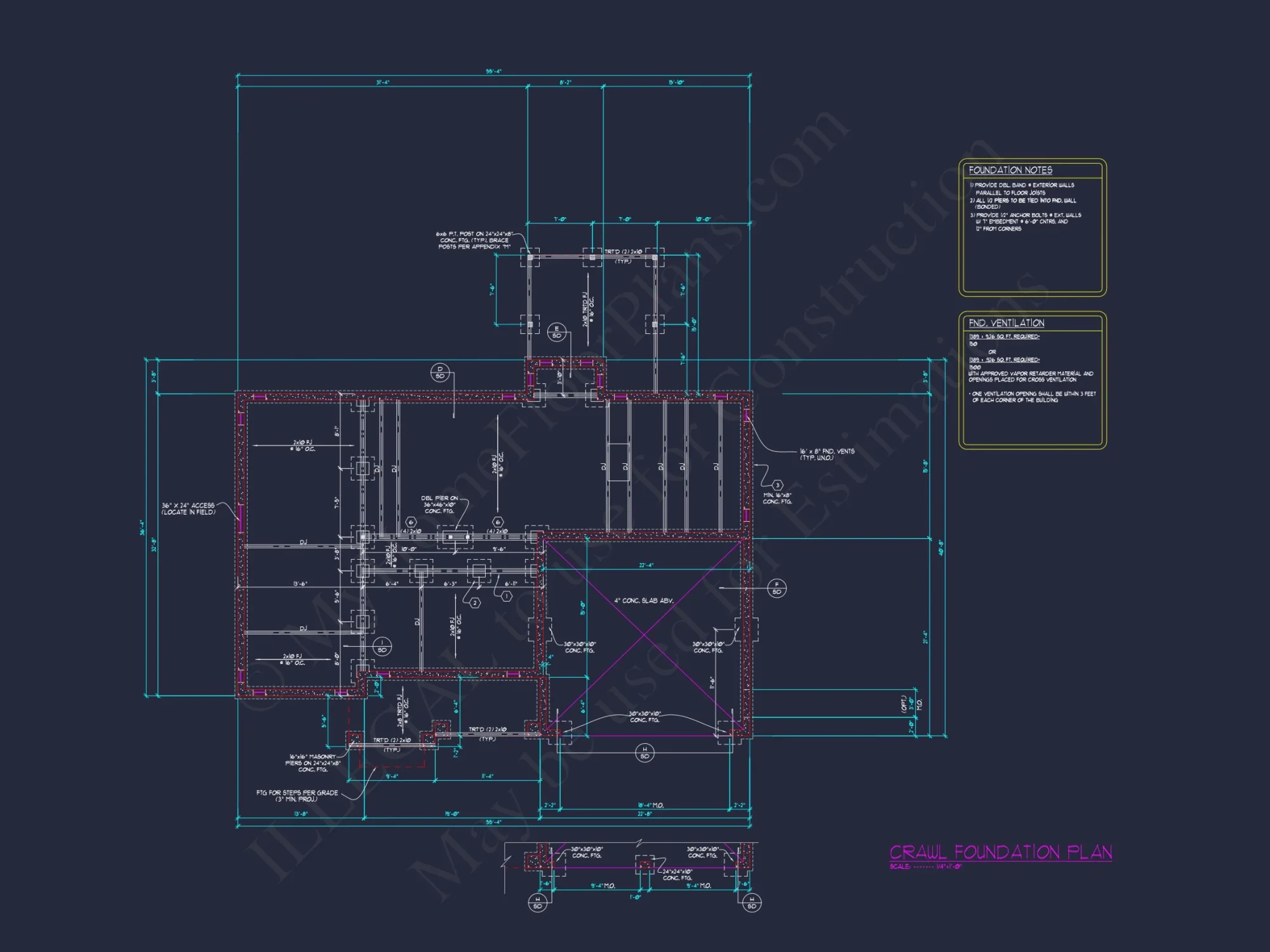 Unique 4-Bedroom house Plan with CAD Designs & Floor Plans